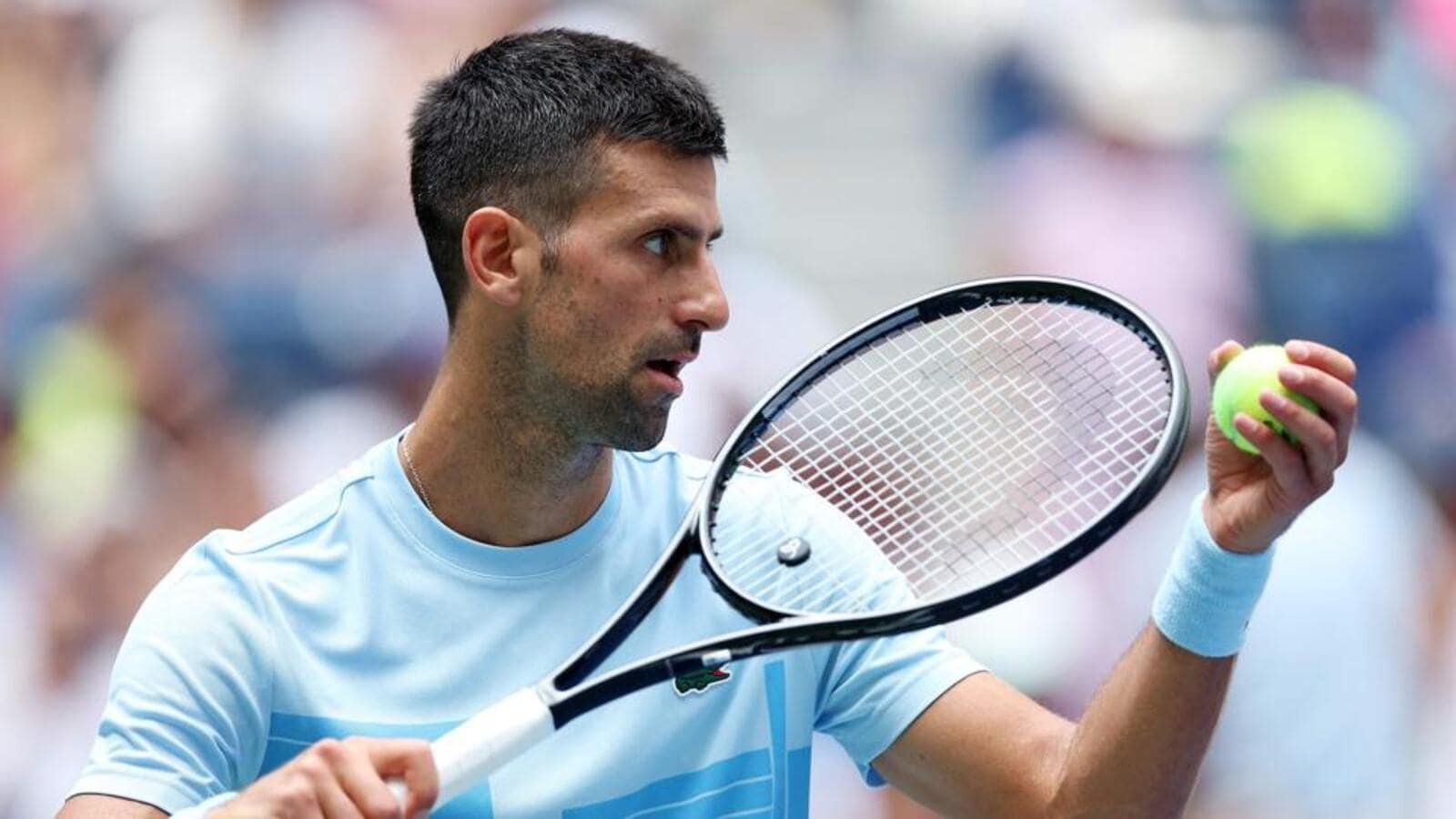 Novak Djokovic at US Open: A touch hungover, a lot hungry