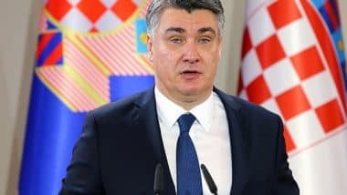 World News | Croatia’s President Milanovic Secures Re-election with Nearly 74 Pc of Votes